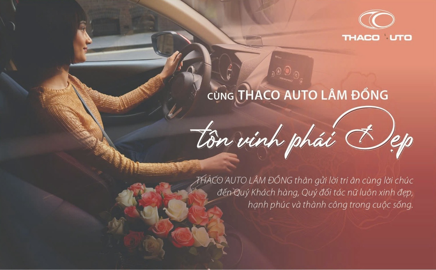 Cùng THACO AUTO Lâm Đồng tôn vinh phái đẹp