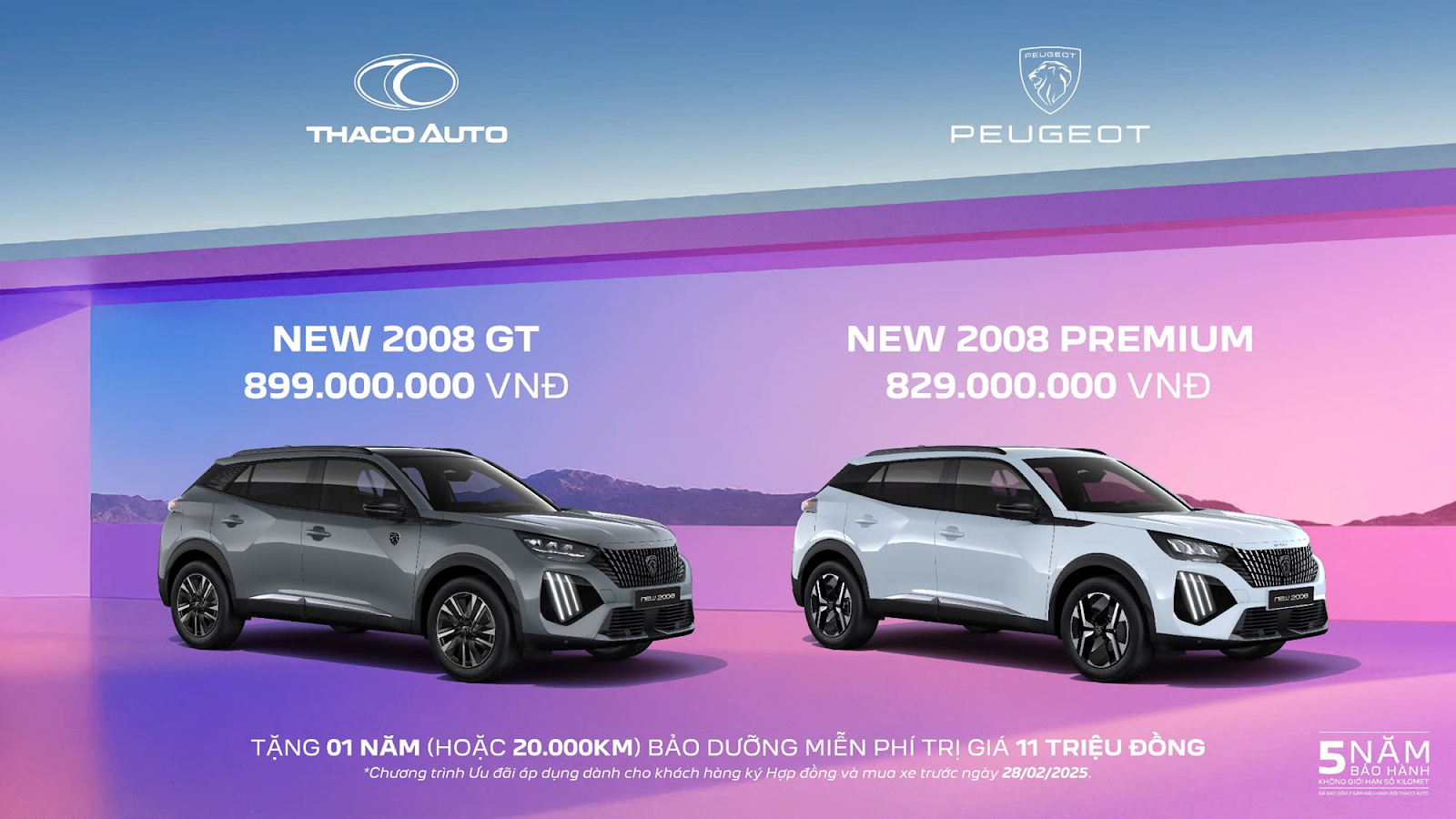 New Peugeot 2008 chính thức có mặt tại THACO AUTO Lâm Đồng