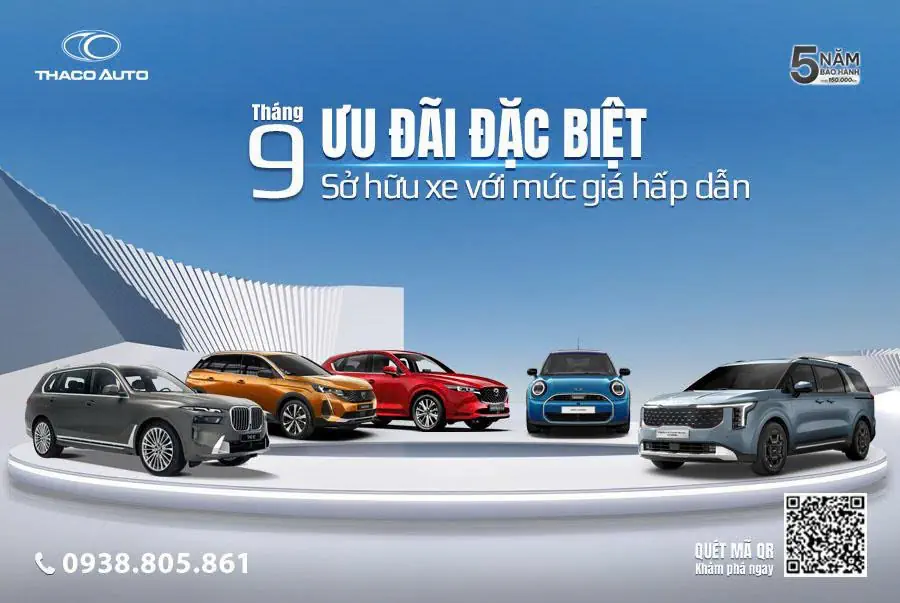 Cơ hội sở hữu xe với ưu đãi hấp dẫn từ THACO AUTO Lâm Đồng